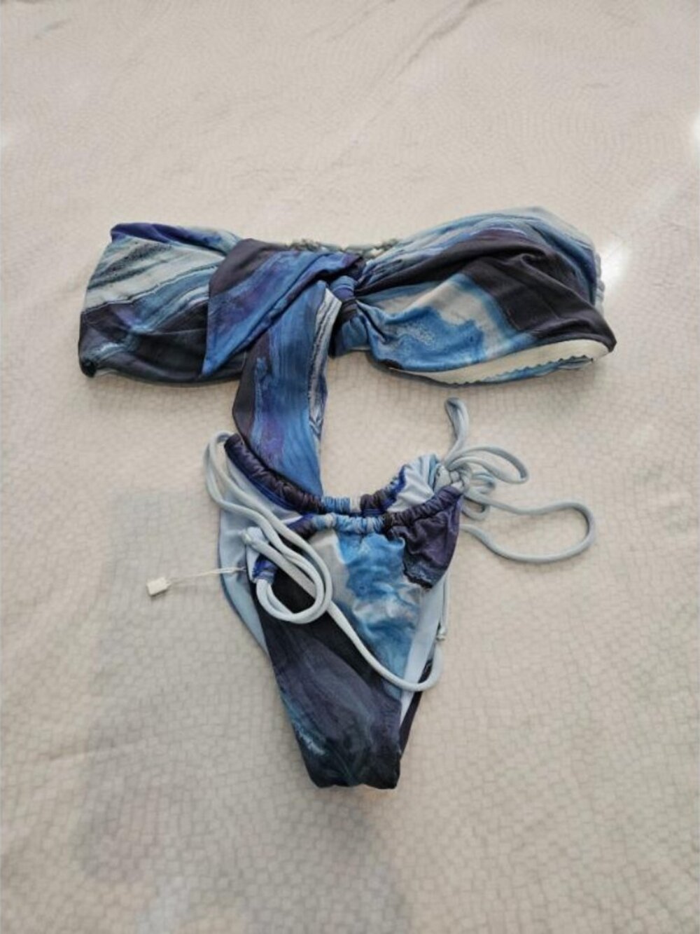 Bikini, Entreaguas, S, Blue